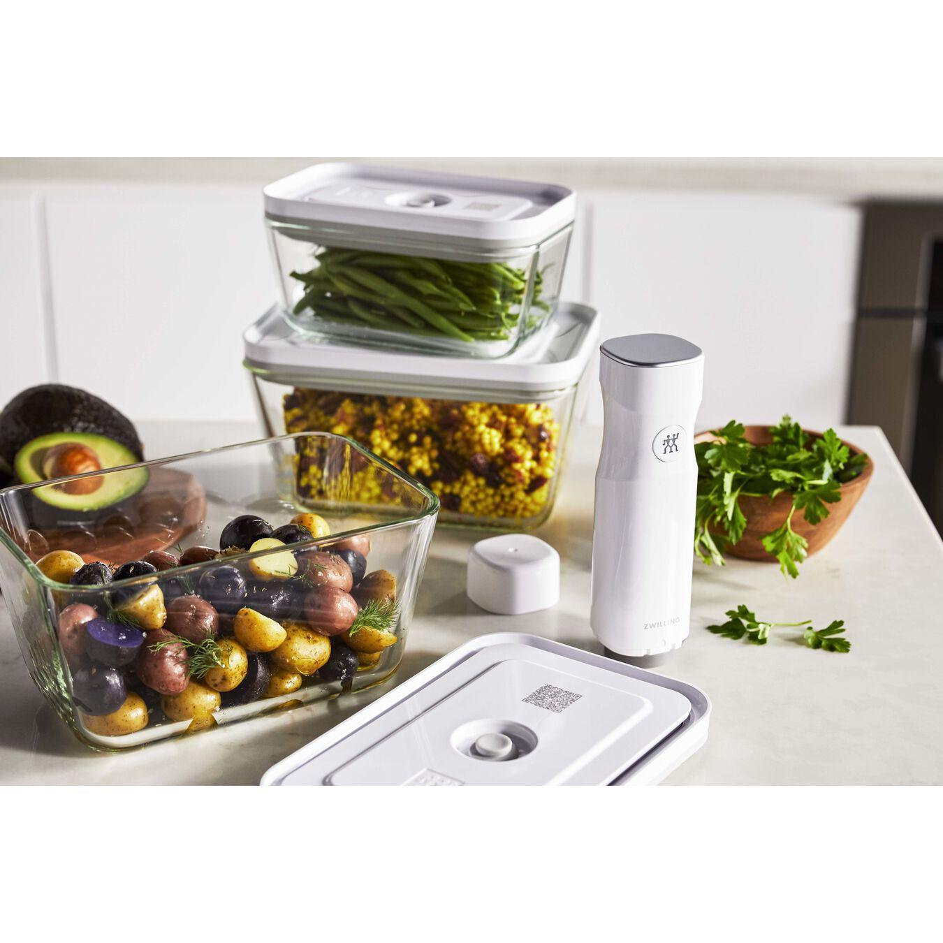 Vakuovací dóza Fresh & Save, skleněná, velikost L, 2,0 l