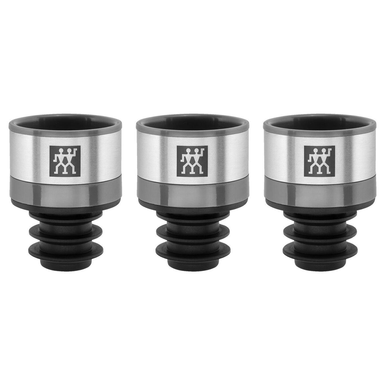 Sada vakuovacích uzávěrů na víno Fresh & Save, 3 ks