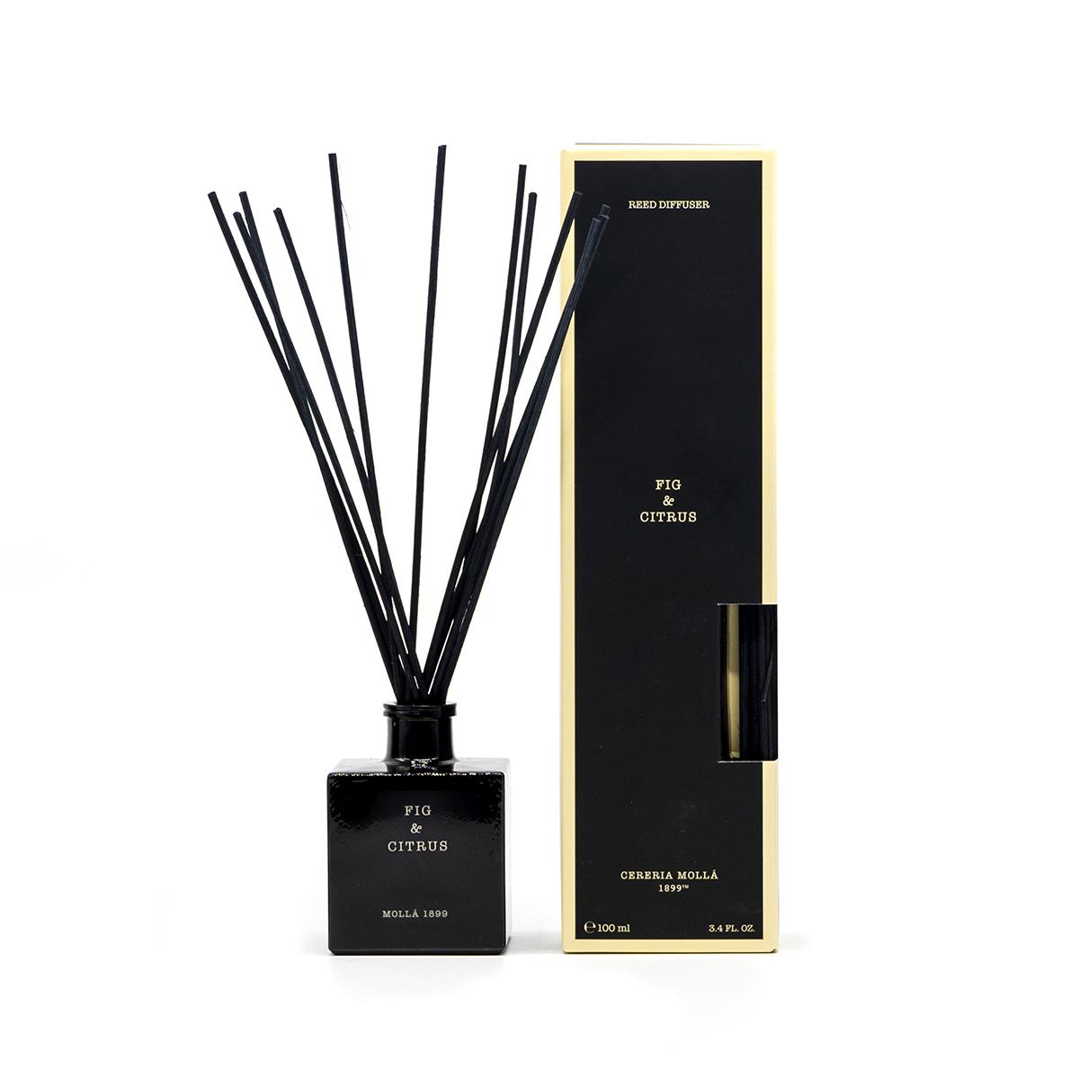 Aroma difuzér Fig & Citrus 0,1 l černý