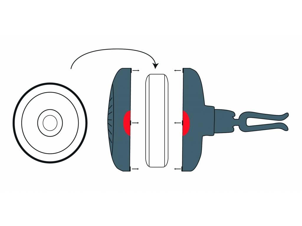 Vůně do auta Duality Černá Angelika