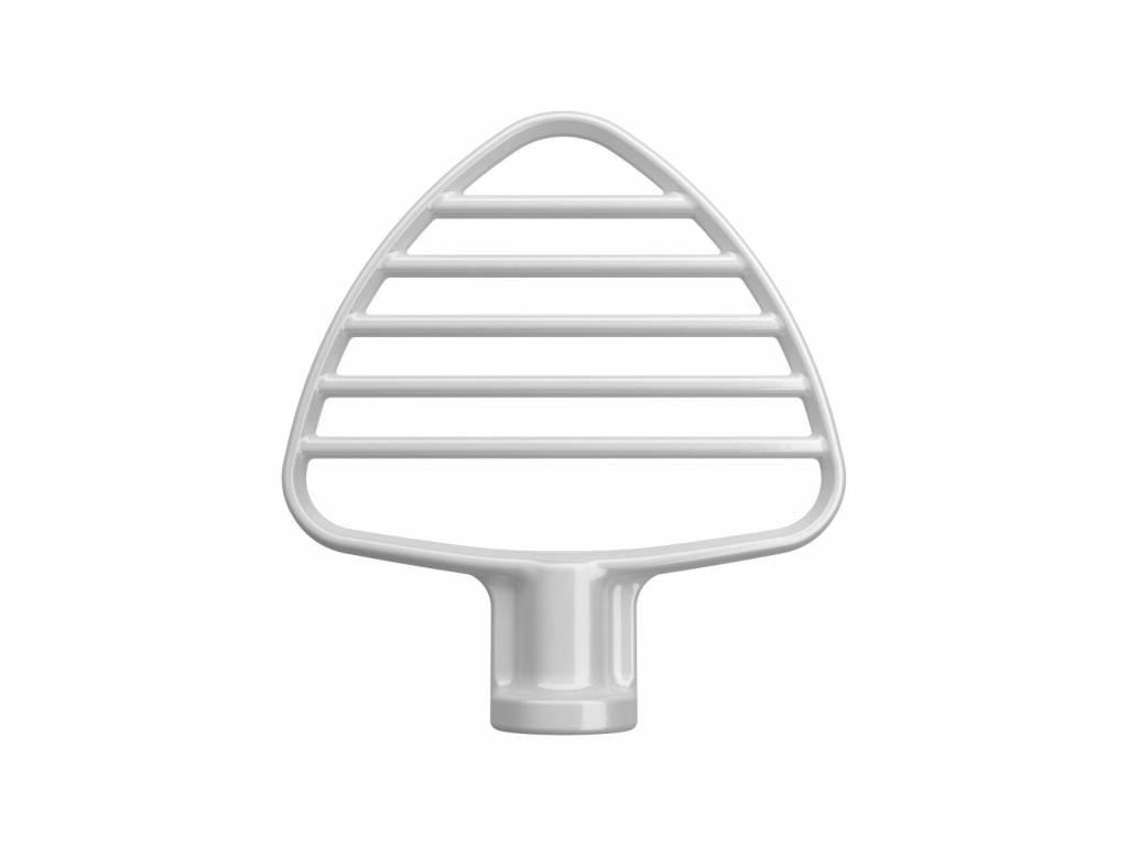 Plochý šlehač na těsto pro 4,3 a 4,83l mísu, bílý