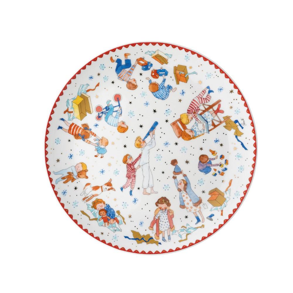 Velký vánoční talíř, Štědrý večer, Ø 28 cm