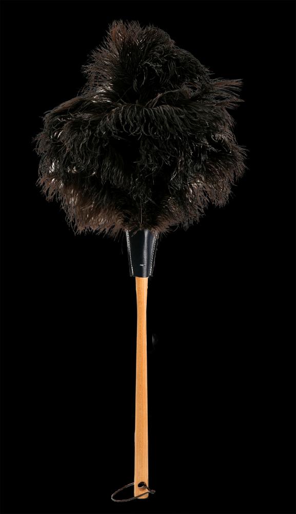 Střední prachovka z pštrosího peří, 70 cm