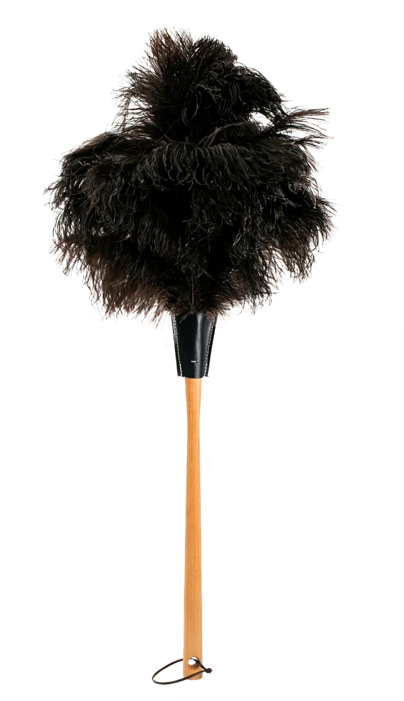 Střední prachovka z pštrosího peří, 70 cm