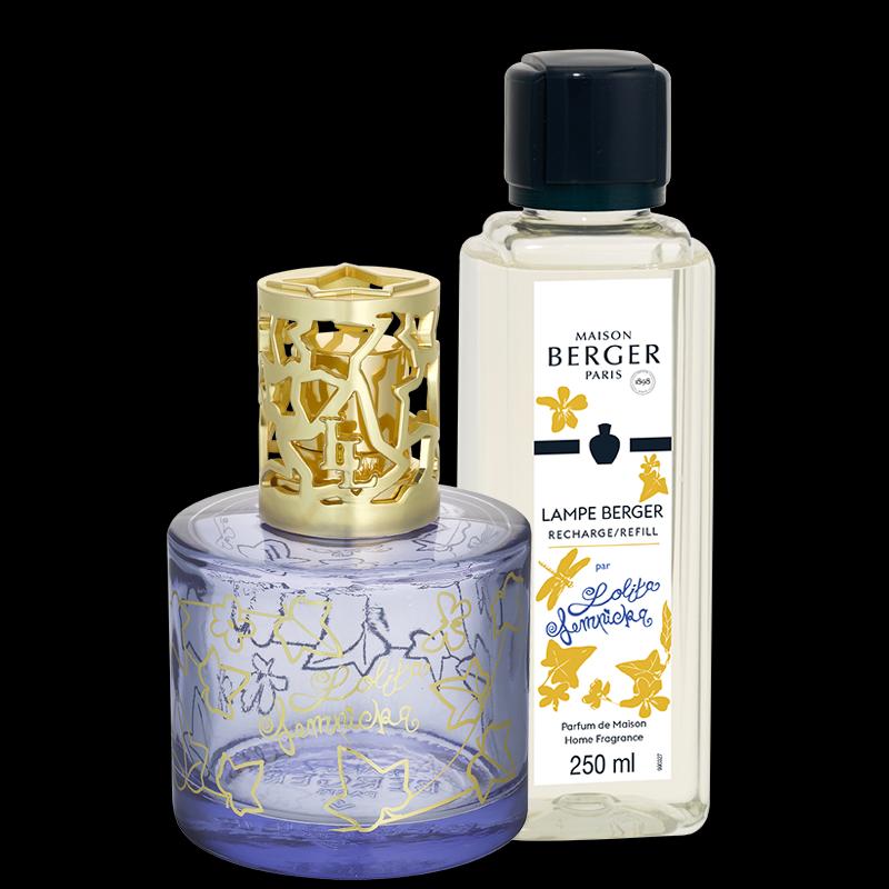 Dárková sada: katalytická lampa Pure Lolita Lempicka, fialová + Lolita Lempicka, 250 ml