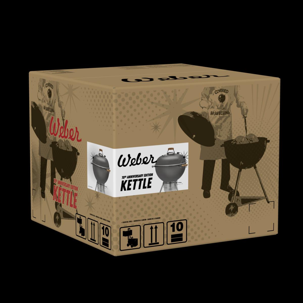 70th Anniversary Kettle, Metal Grey, Ø 57cm