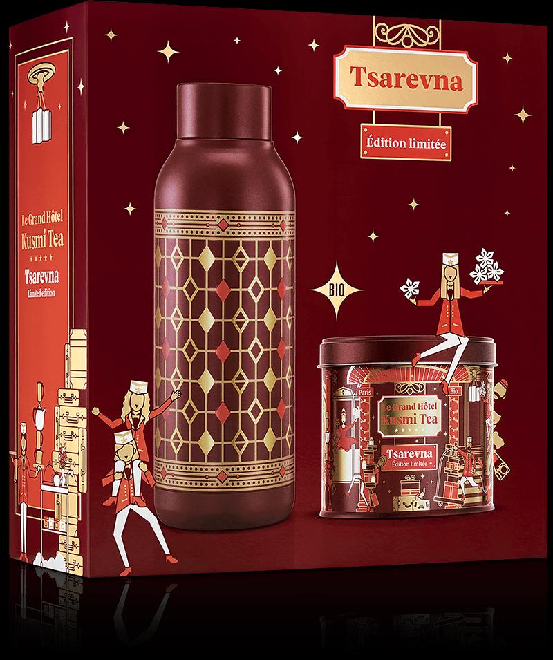 Sypaný černý vánoční čaj Tsarevna Bio