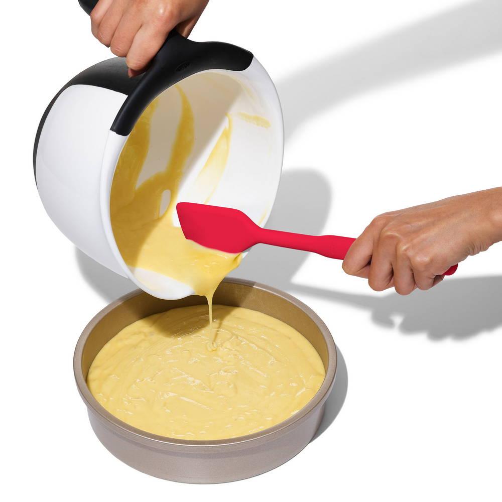 Silikonová stěrka, malá, Good Grips, červená