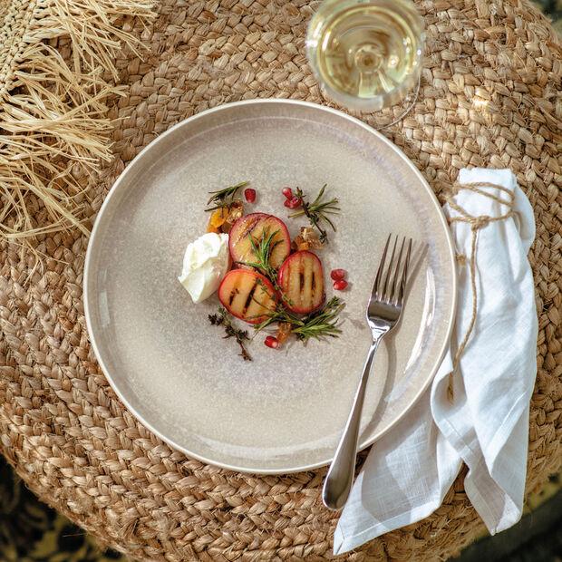 Jídelní talíř Perlemor Sand, Ø 27 cm