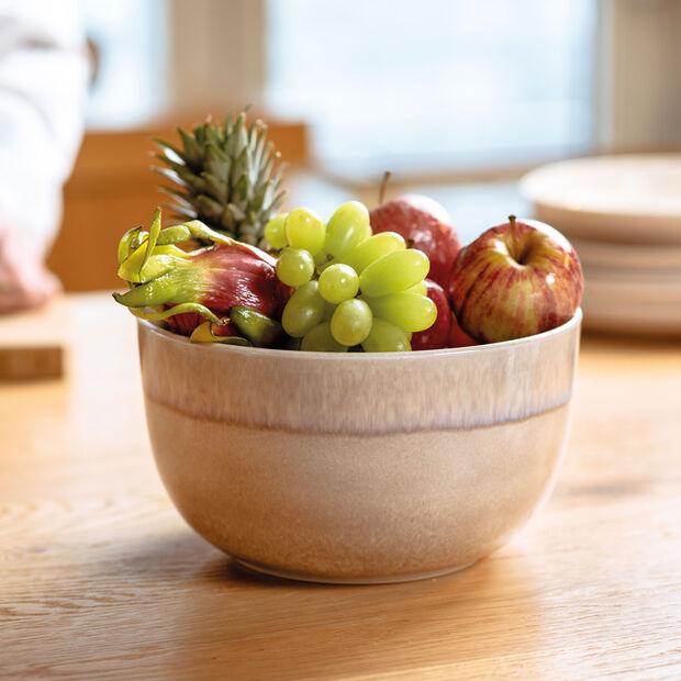 Salátová mísa Perlemor Sand, Ø 22,4 cm