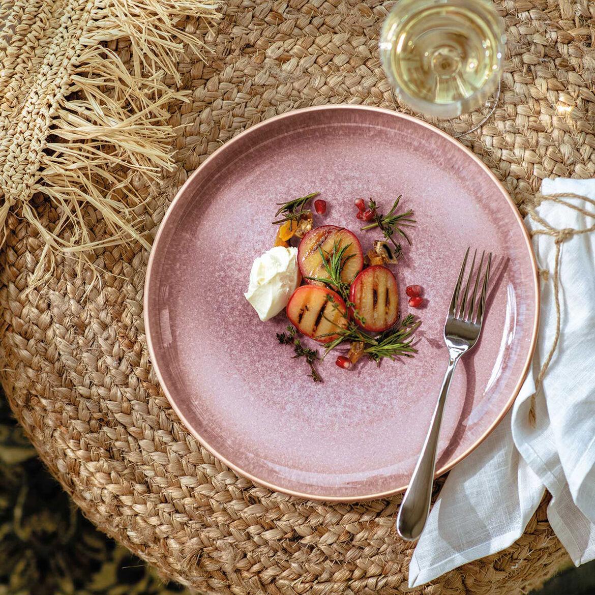 Jídelní talíř Perlemor Coral, Ø 27 cm