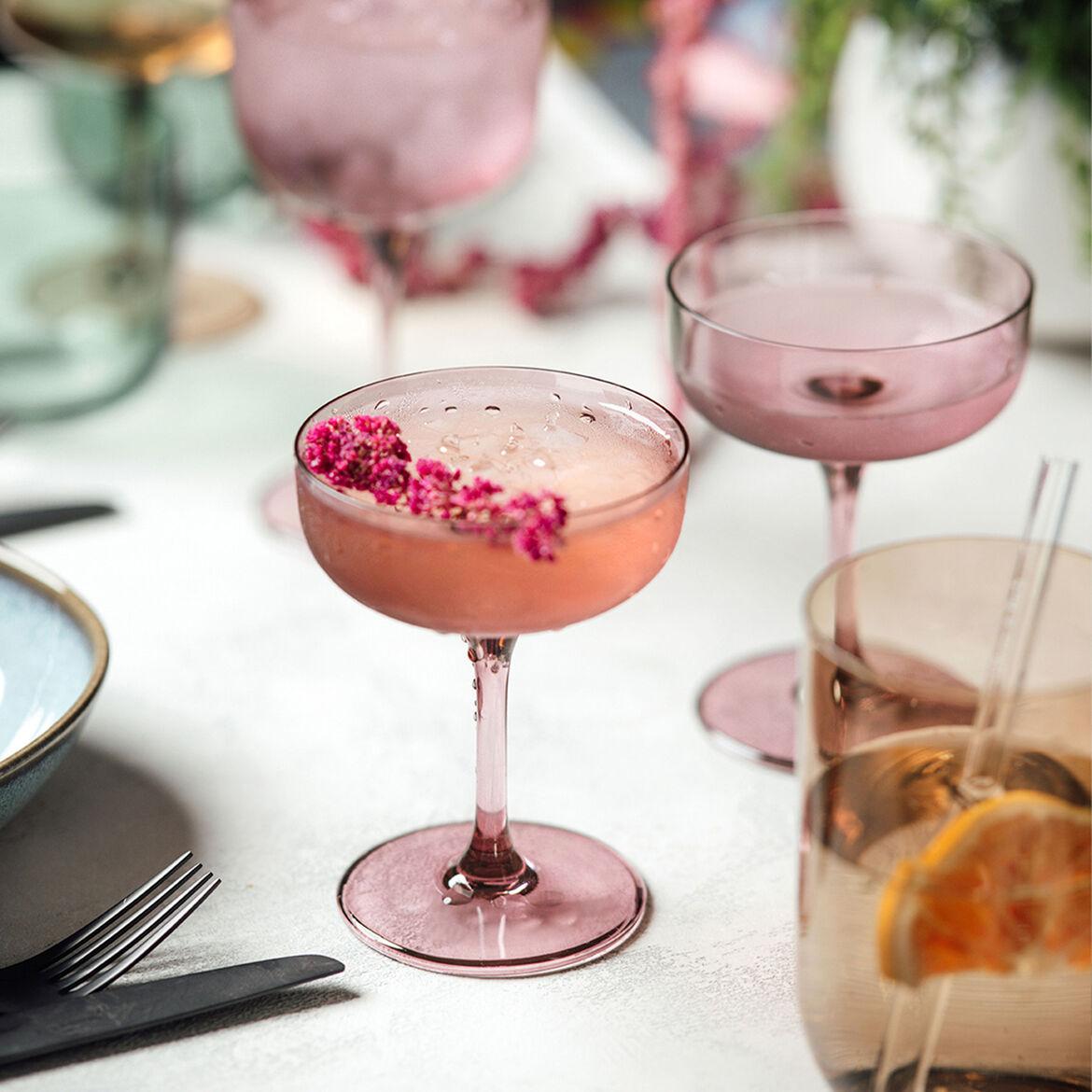 Pohár na šampaňské / dezerty Like Grape, 100 ml, 2 ks