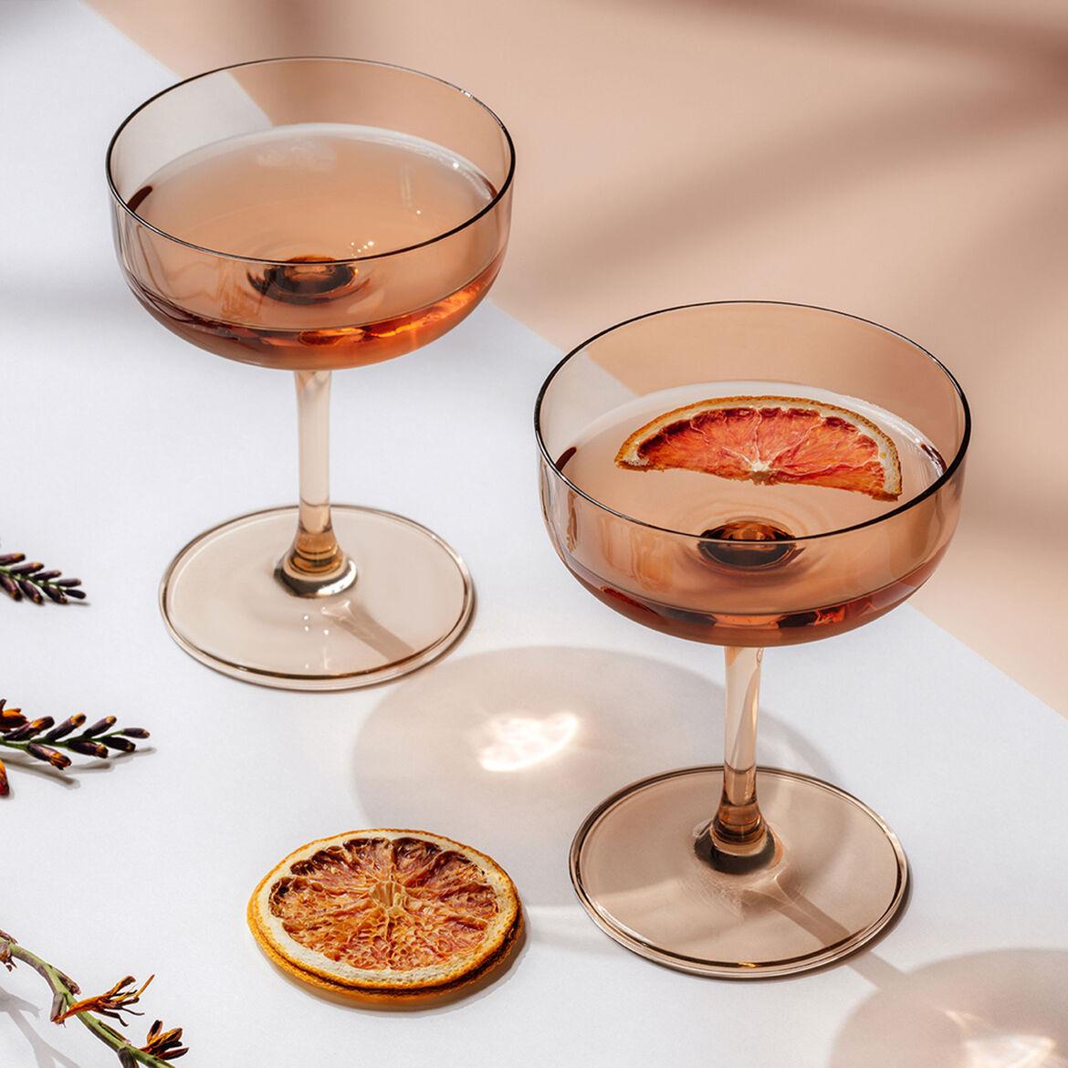 Pohár na šampaňské / dezerty Like Clay, 100 ml, 2 ks