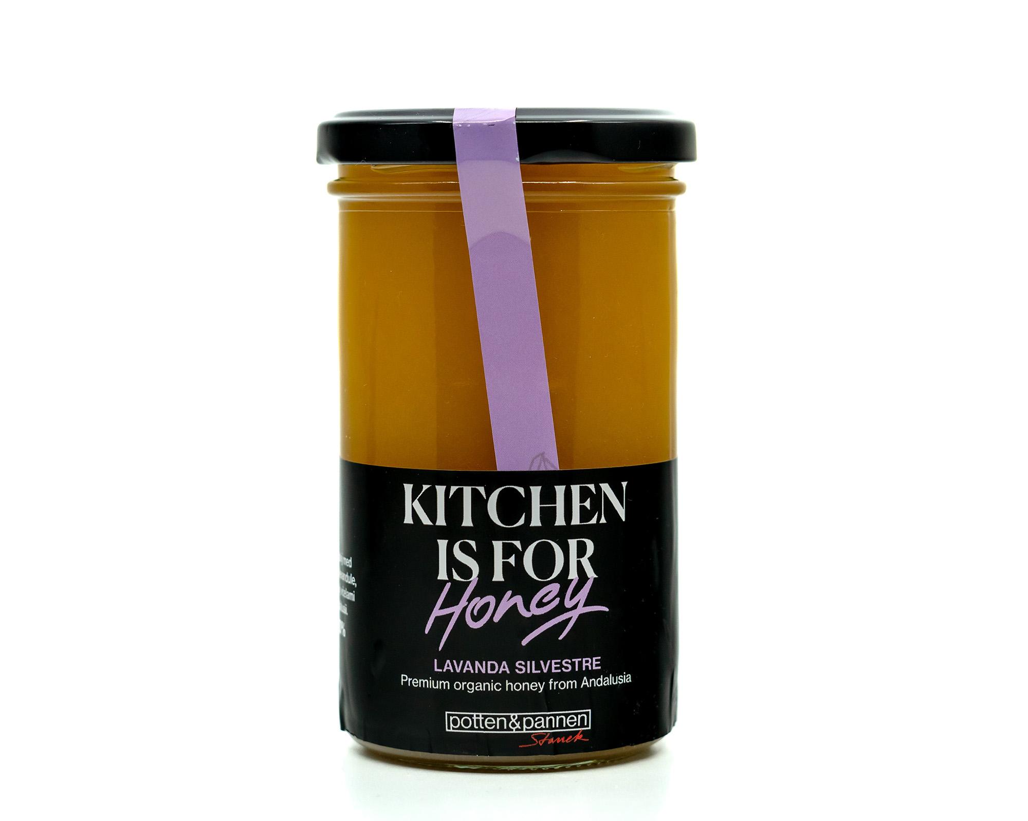 Bio med Silvestre Lavanda z květů divoké levandule, 375 g