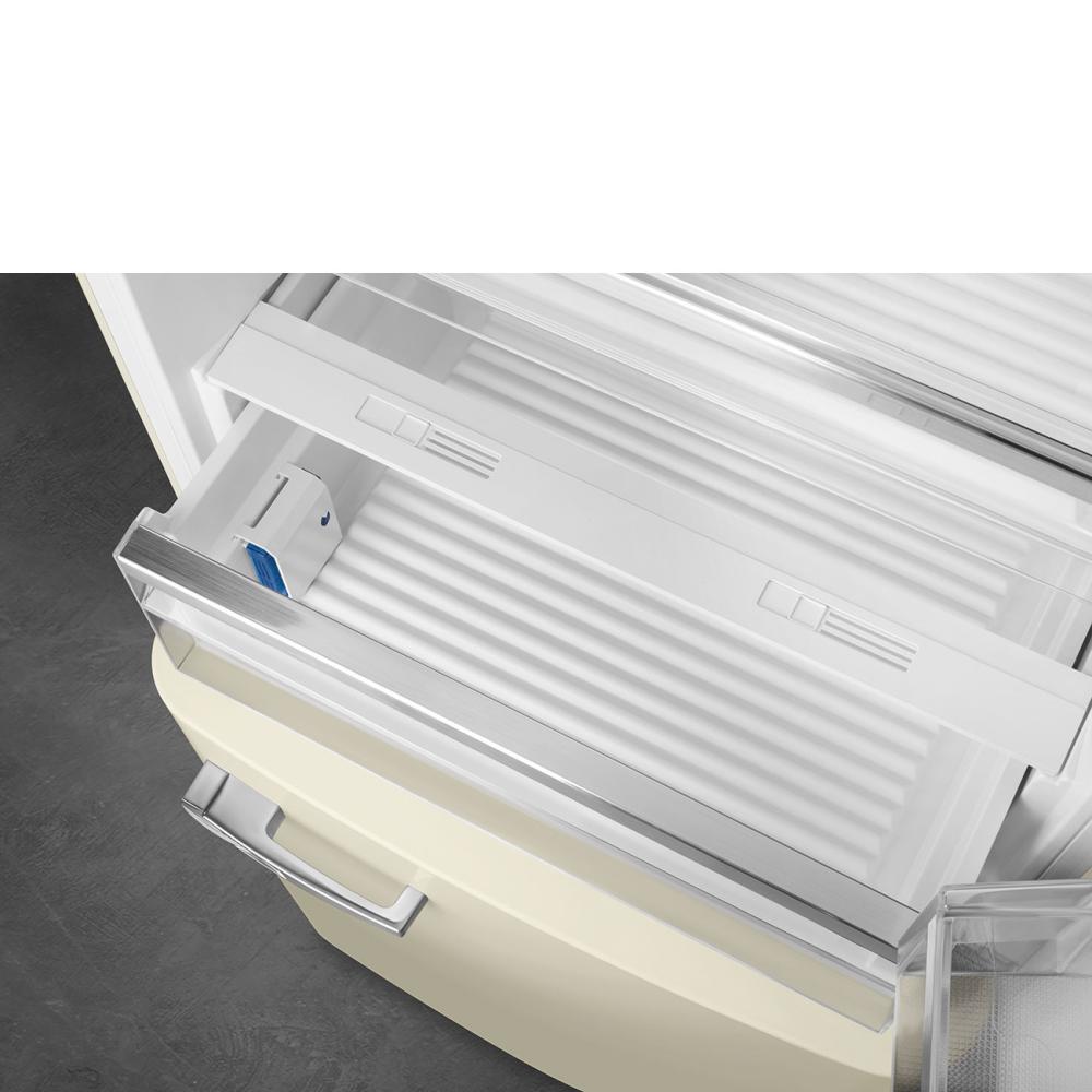 Lednice s mrazákem 50´s Retro Style FAB38 R, 344l/137l, pravostranné otvírání, pastelově modrá 