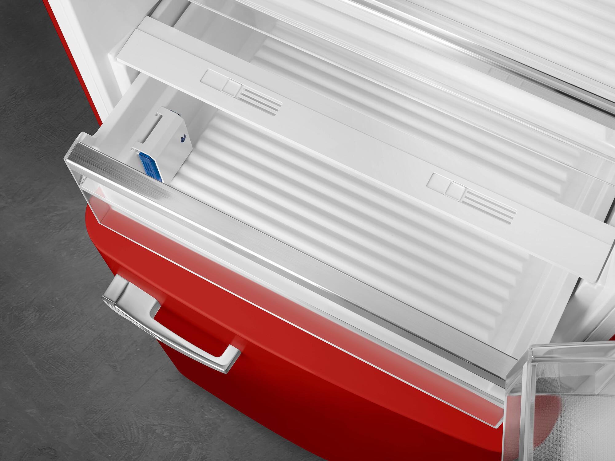 Lednice s mrazákem 50´s Retro Style FAB38 R, 344l/137l, pravostranné otvírání, pastelově modrá 