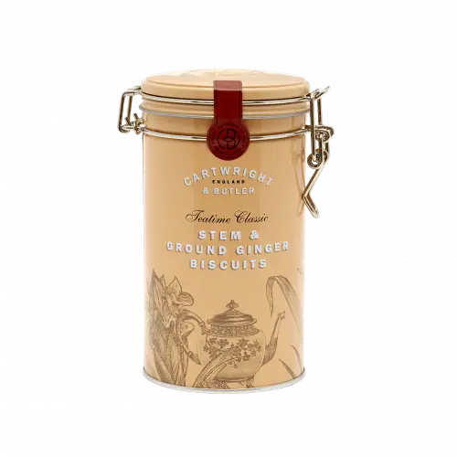 Zázvorové sušenky, kovová dóza, 200 g