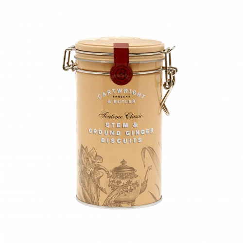 Zázvorové sušenky, kovová dóza, 200 g