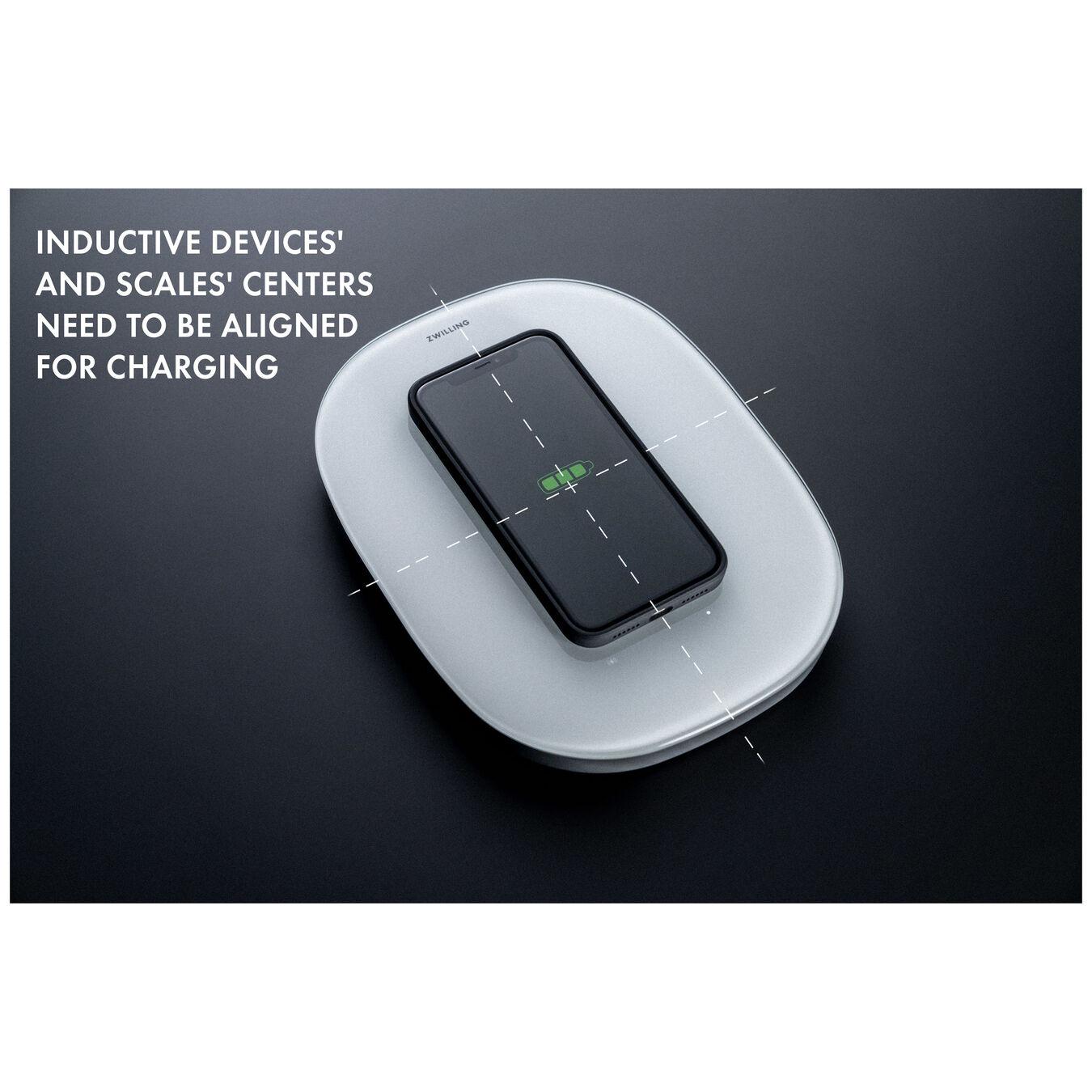 Digitální kuchyňská váha Enfinigy s funkcí indukčního nabíjení