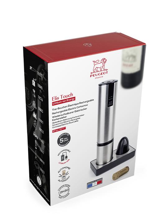 Dobíjecí elektrická vývrtka Elis Touch s výkonnou Li-Ion baterií, nerezová
