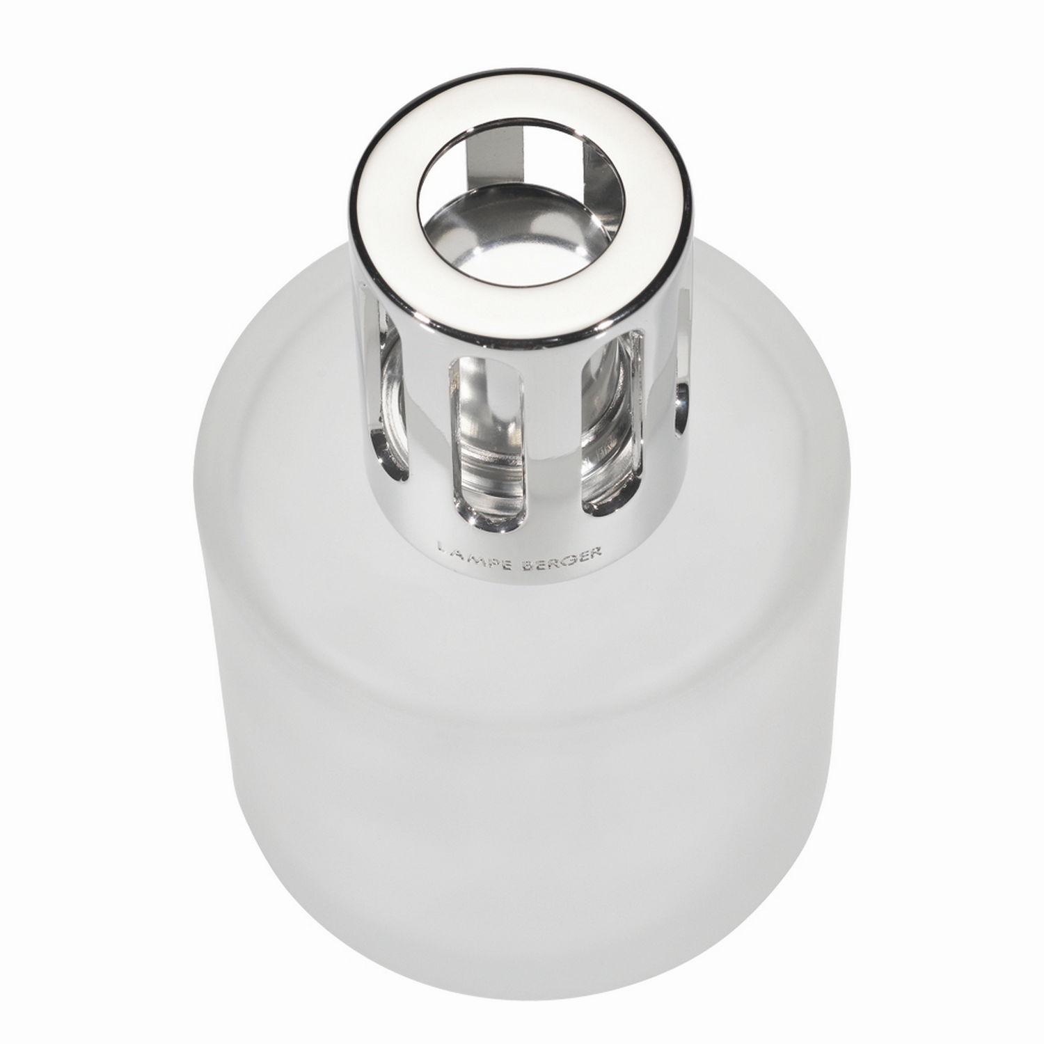 Katalytická lampa Illusion, frosted + náplň Černá Angelika, 250 ml