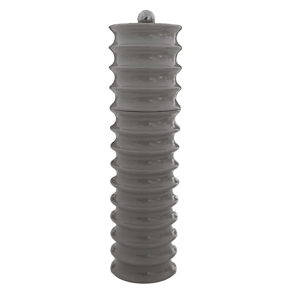 Mlýnek na sůl nebo pepř Twister, 24 cm, šedá