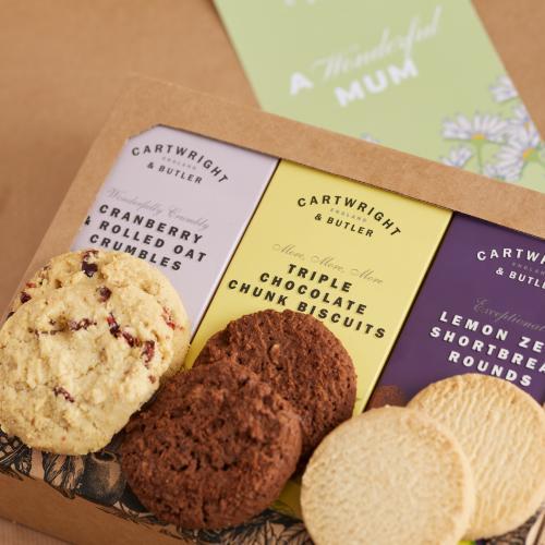 Dárková sada Báječná maminka, 3 druhy sušenek, 3x 200 g