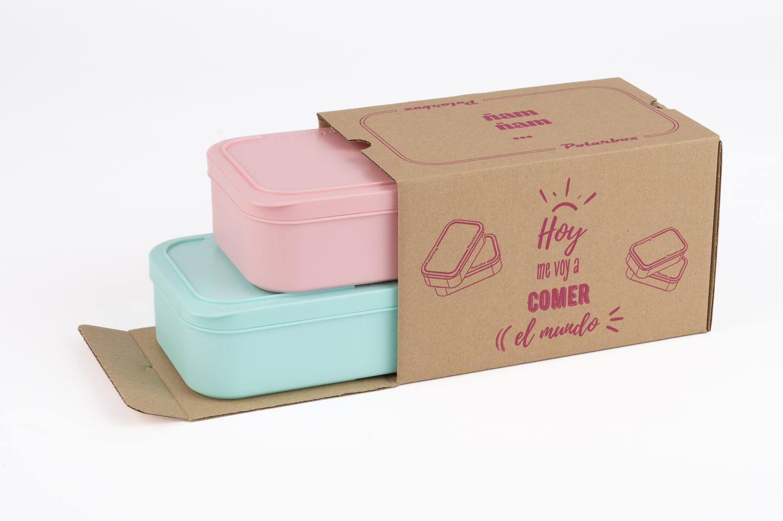 Chladicí box POP Summer style, 6 l, tyrkysová/růžová