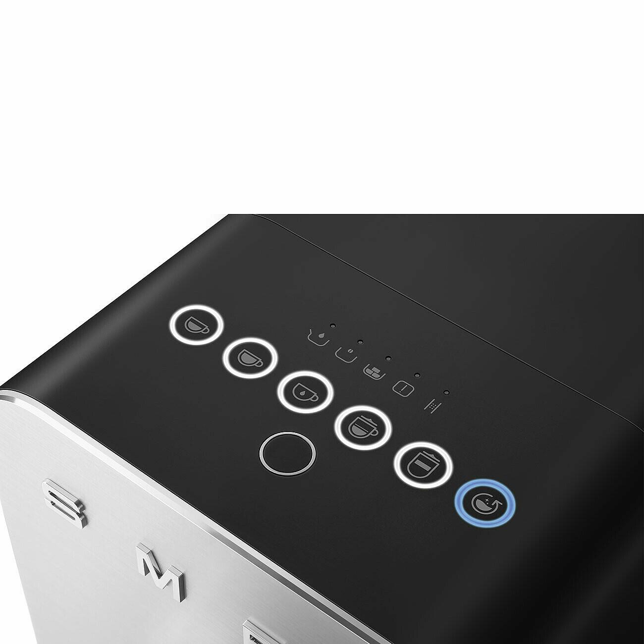 Automatický kávovar na espresso / cappuccino, BCC13, s dávkovačem mléka, černá