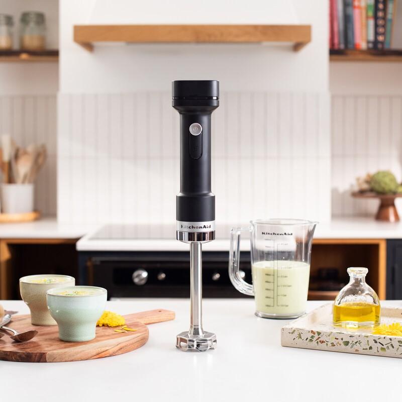 Bezdrátový tyčový mixér GO s příslušenstvím 5KHBRV05BM, černá mat 