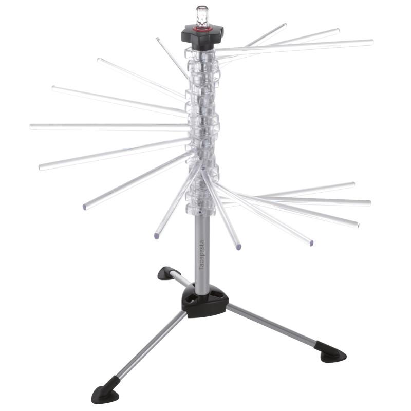 Skládací stojánek na sušení těstovin Tacapasta, transparentní