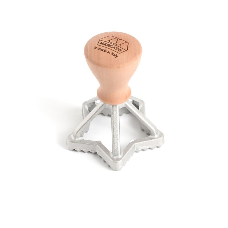 Sada na cukroví: vykrajovátko hvězda + embosovaný váleček, vločky 