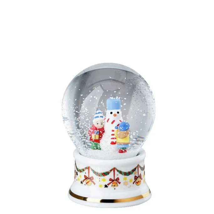 Vánoční sněžítko/těžítko, Vánoční světýlka, 12 cm