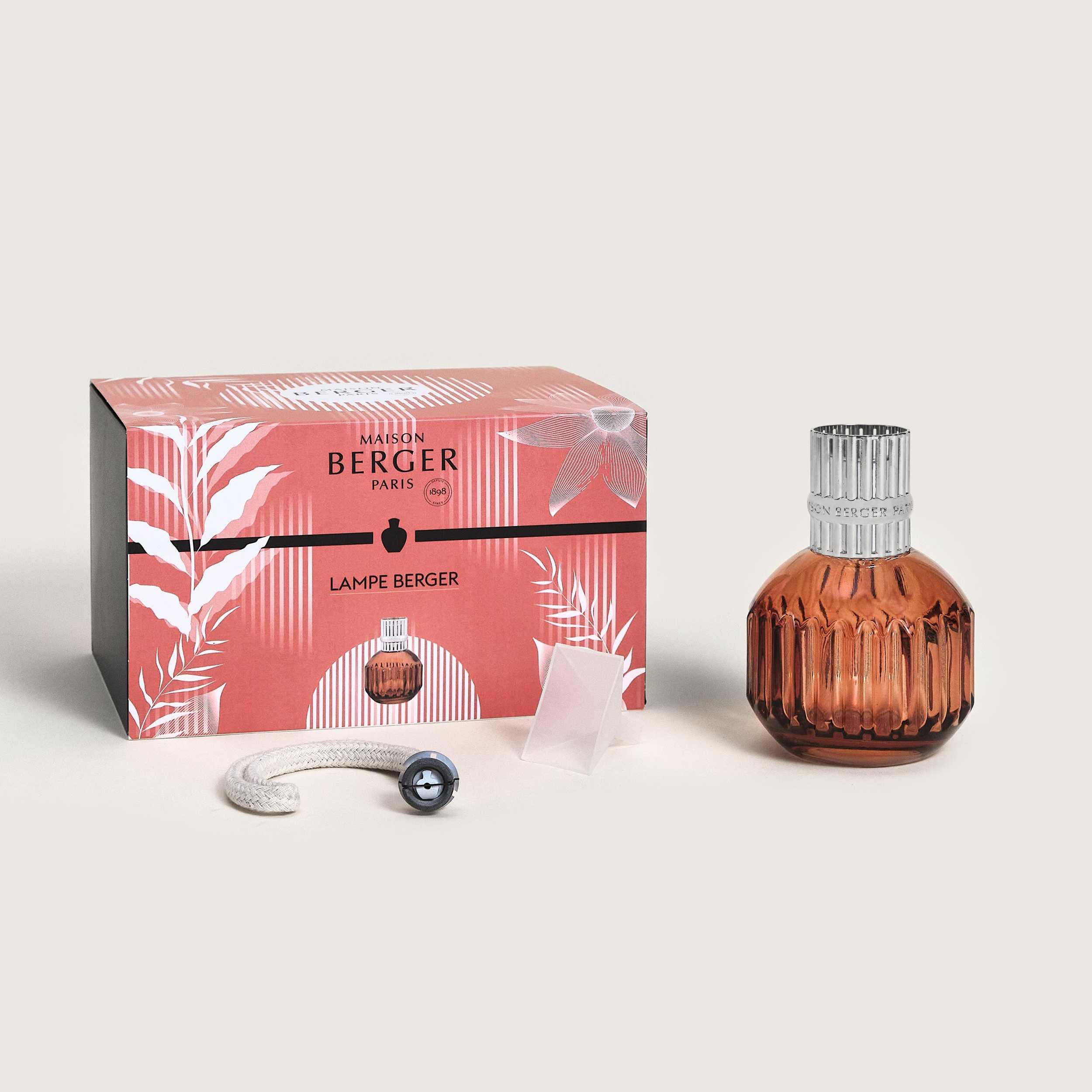 Skleněná katalytická lampa Cannelo, 284 ml, zelená