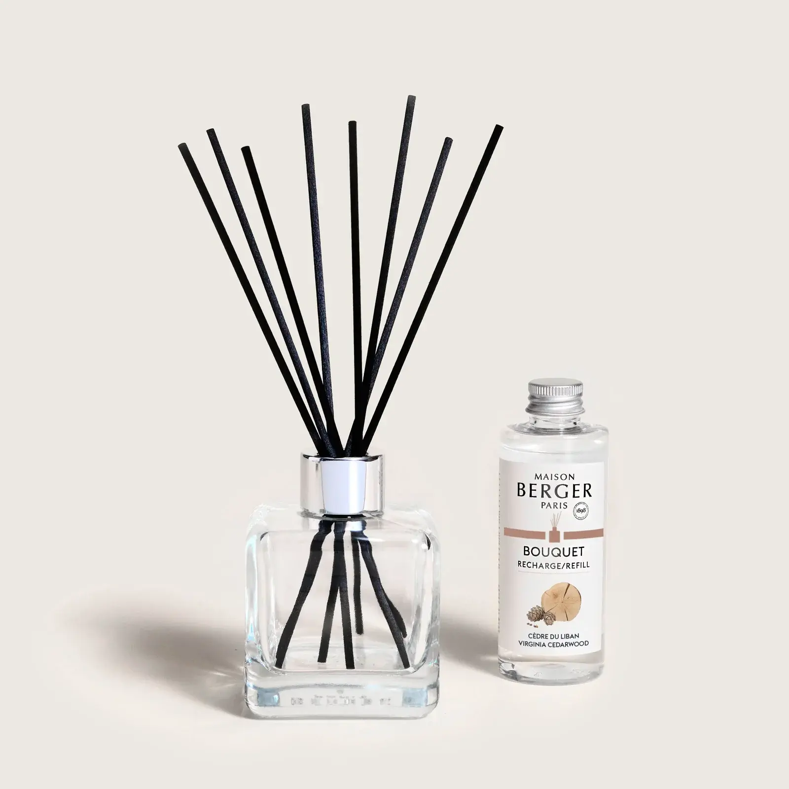 Aroma difuzér Cube + náplň Libanonský cedr 100 ml