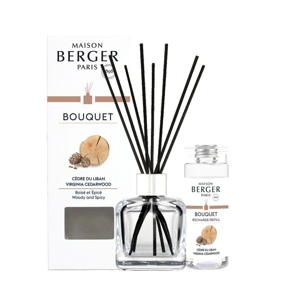 Aroma difuzér Cube + náplň Libanonský cedr 100 ml