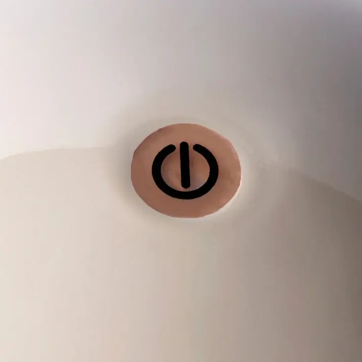 Bezdrátová dobíjecí LED lampa Bobbine, 30 cm, cappuccino