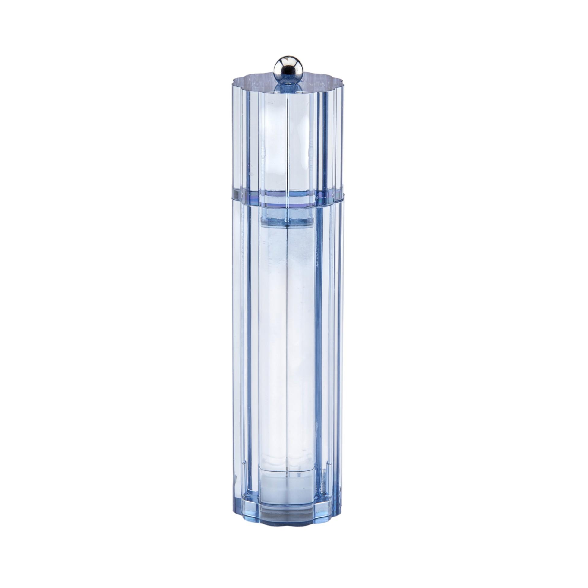 Akrylový mlýnek na sůl nebo pepř Cylinder, 23 cm, modrá