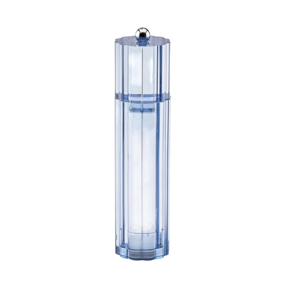Akrylový mlýnek na sůl nebo pepř Cylinder, 23 cm, modrá