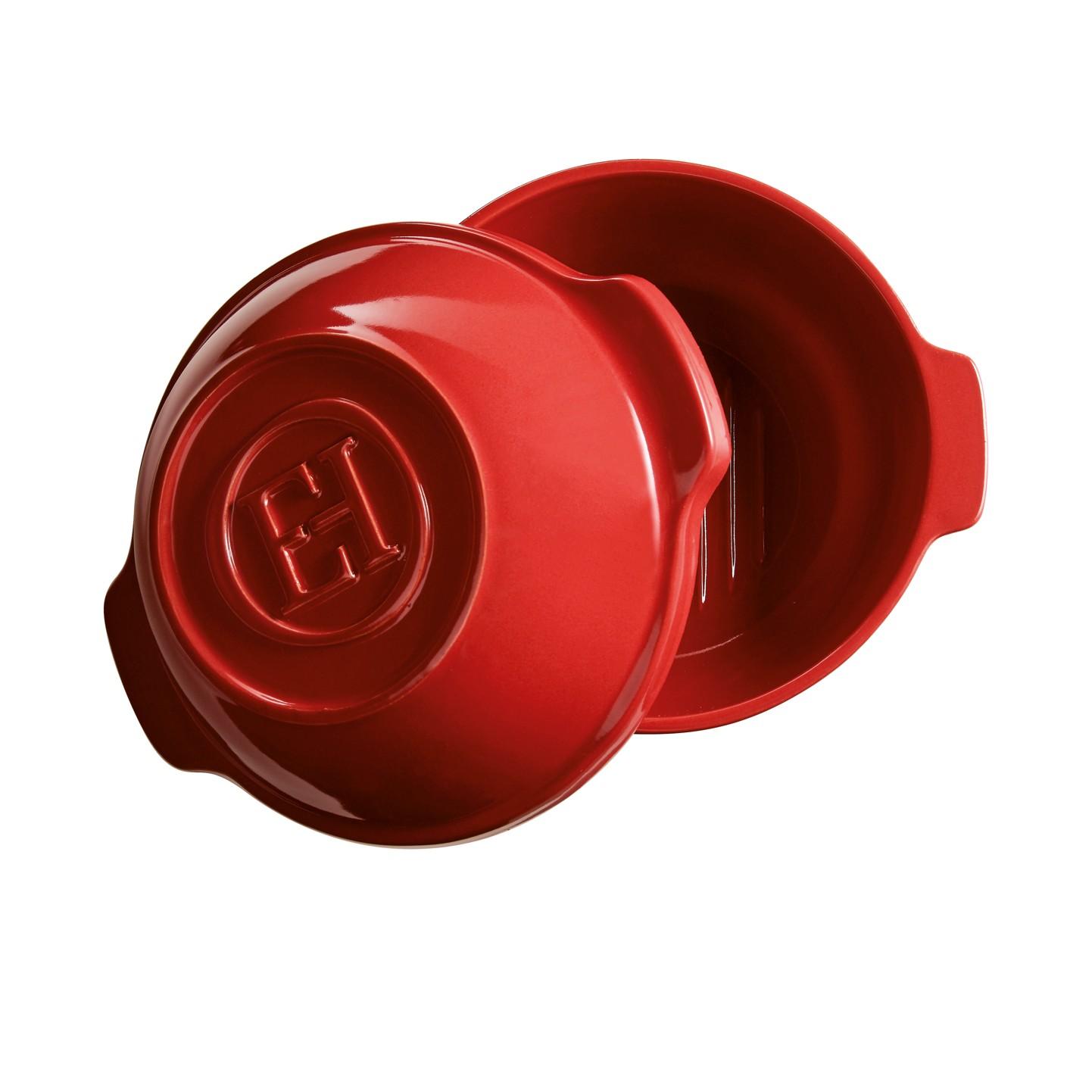 Forma na pečení chleba & hrnec na brambory One Pot Flame, 2 l, granátová