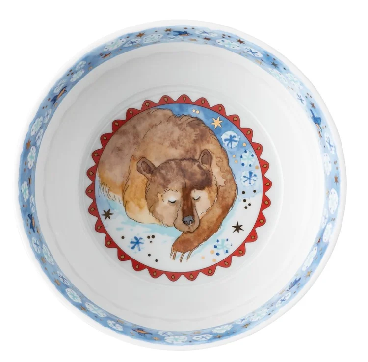 Vánoční snídaňová miska Rosenthal 2022, Štědrý večer