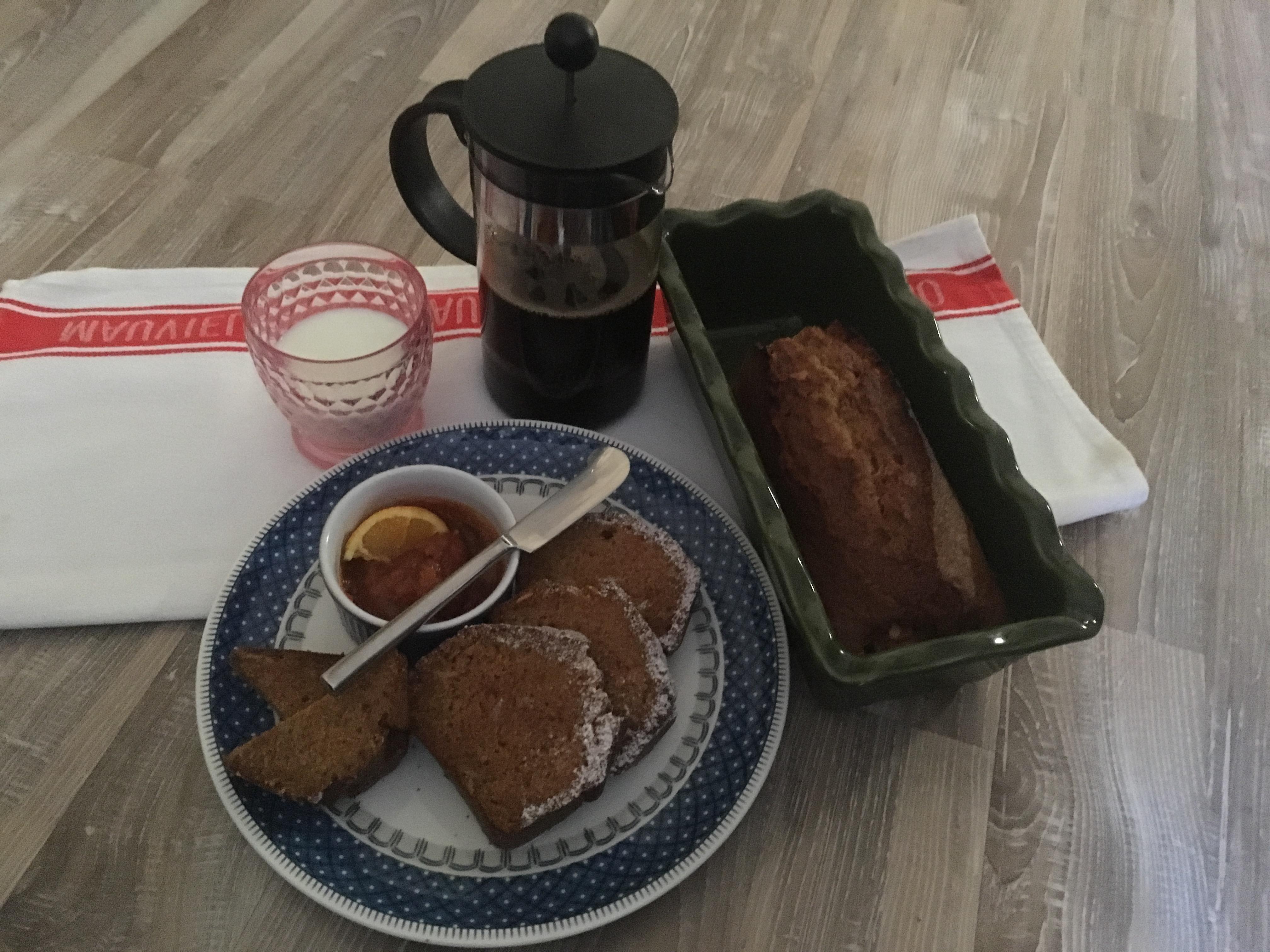 Rychlý mrkvový chlebíček