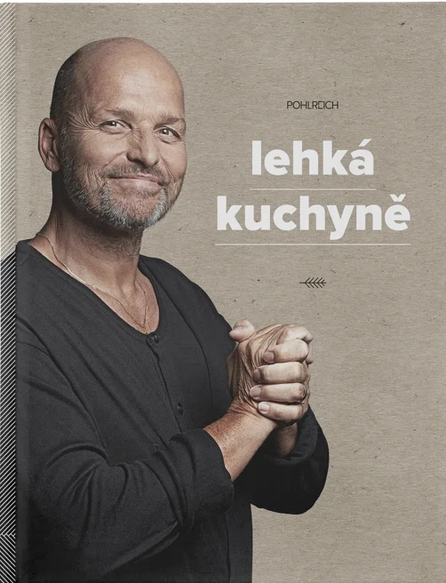 Recepty  s nižší kalorickou hodnotou najdete v kuchařce Lehká kuchyně od Zdeňka Pohlreicha