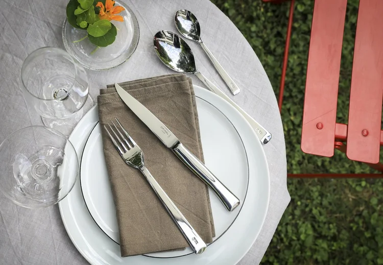 Kolekce designových nerez příborů Opinel Perpétue