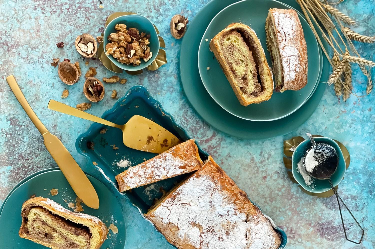 Kynutý závin s ořechovou náplní podle Pepy Maršálka