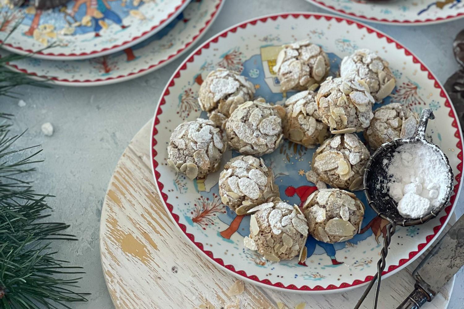 Oříškové amaretti s hřebíčkem od Pepy Maršálka