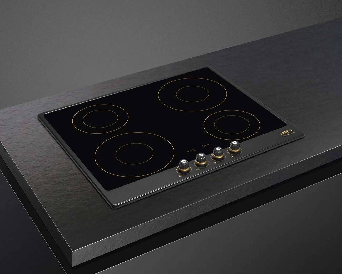 Retro indukční varná deska Cortina SMEG