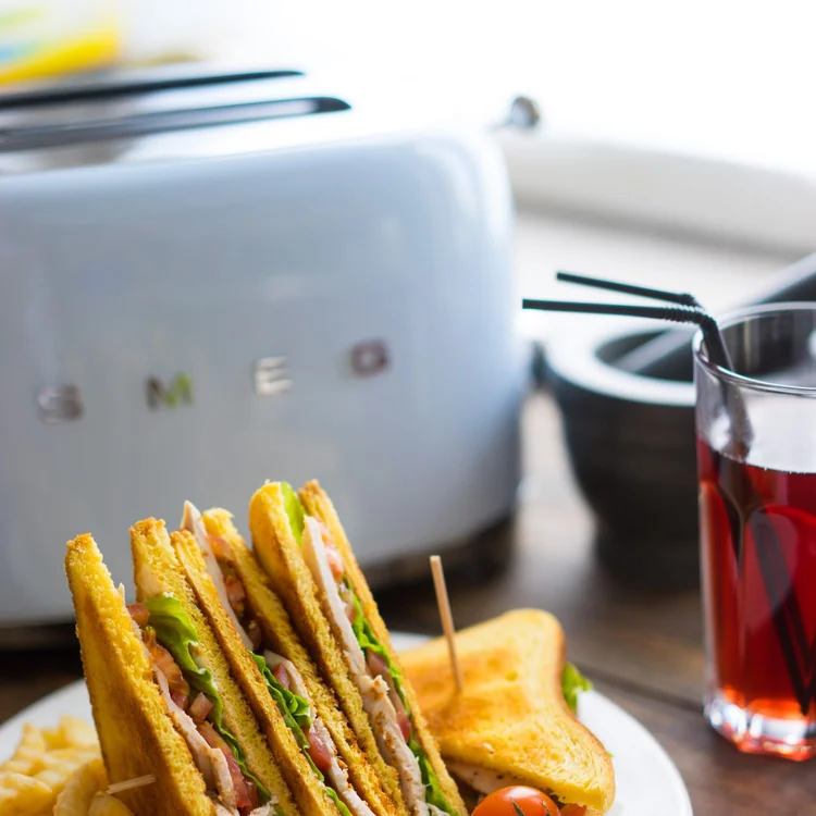 Smeg topinkovač modrý