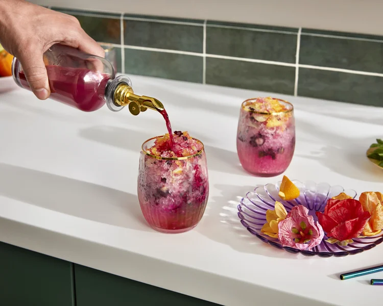 Ovocný mocktail pro letní večery