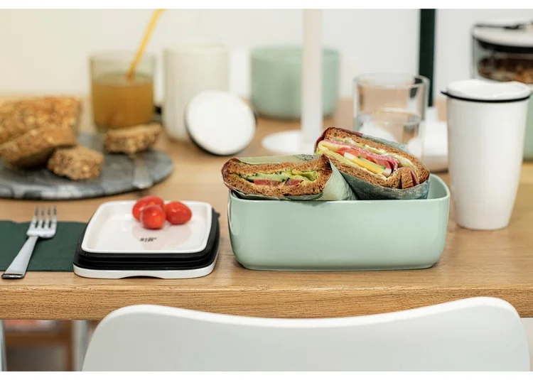 Villeroy &  Boch, Like To Go & To Stay svačinový a obědový box, zelený